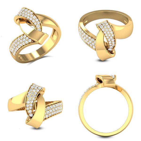 

wind accessories originality ma'am ring copper gold-plated micro zircon hand ornaments jewelry silver 925 design 2019 new birthday