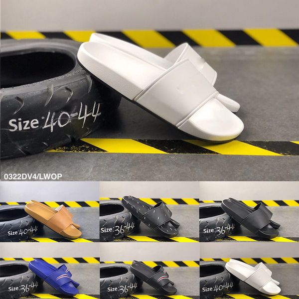 

new classic letter slippers summer luxury slippers summer spring slippers ins popular models handmade wrap crafts size 36-44, White;red