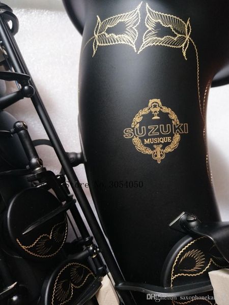 

tenor saxophone japan suzuki high-quality matt black musical instrument professional playing tenor sax ing
