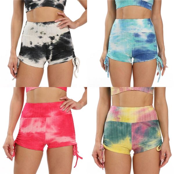 

ahlisenshop lady women yoga color elastic sport pants trousers shorts pants fitness pants #538, White;black
