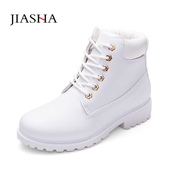

casual winter boots women shoes 2019 autumn winter shoes women square heel snow boots warm ankle botas heels, Black
