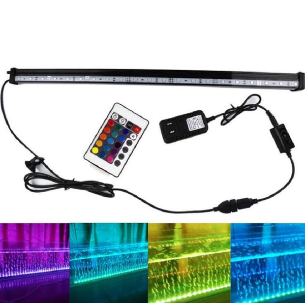 

16/23/30/45cm led aquarium fish tank light submersible air aquarium lamp remote control led lighting