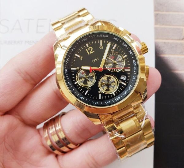 

Роскошные Мужские Часы Твердые Тяжелая Сталь Керамическая Рамка Мужчины Ремешок