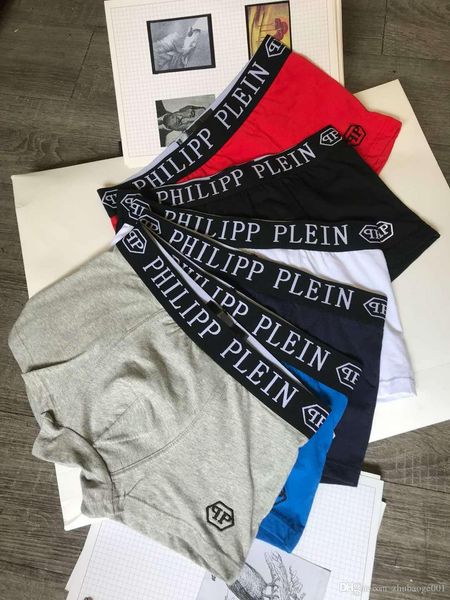 

19ss designer mens boxers fashion designer boxers short male cueca male boxers underpants 3pcs, Black;white