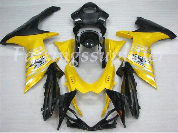 

новый (литье под давлением) abs обтекатель комплекты подходят для (suzuki gsxr 600-750) 2011 12 13 14 15 16 17 r600 r750 обтекатели набор же