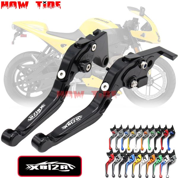 

motorcycle folding extendable cnc moto adjustable clutch brake levers for buell xb12r xb 12r 2009