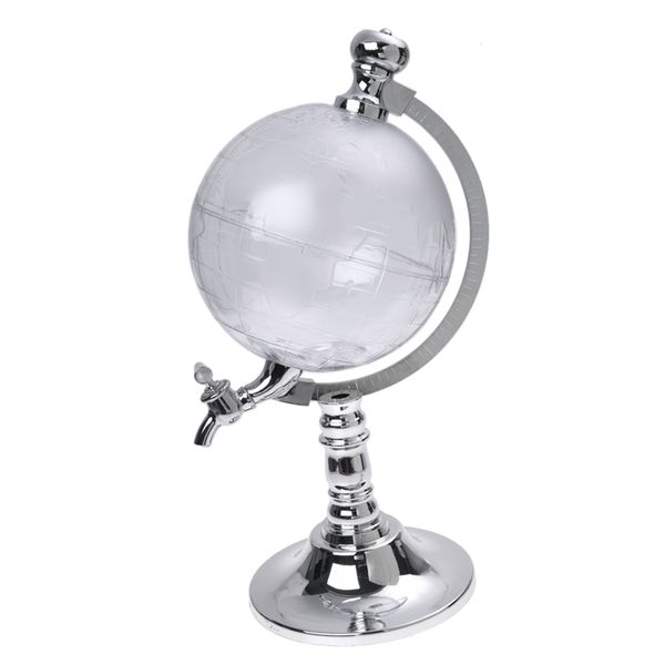 

novelty style drink up globe pump liquor dispenser 31x14cm
