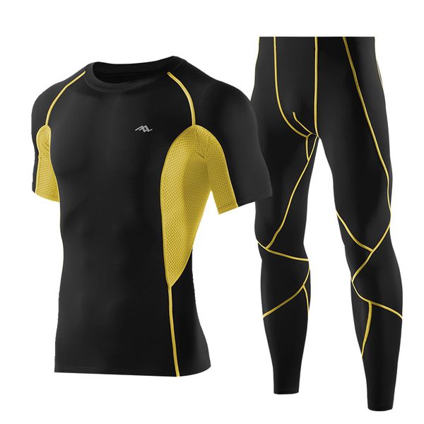 

плотный фитнес сухих двухкусочные костюма ся мужчины работают скорость