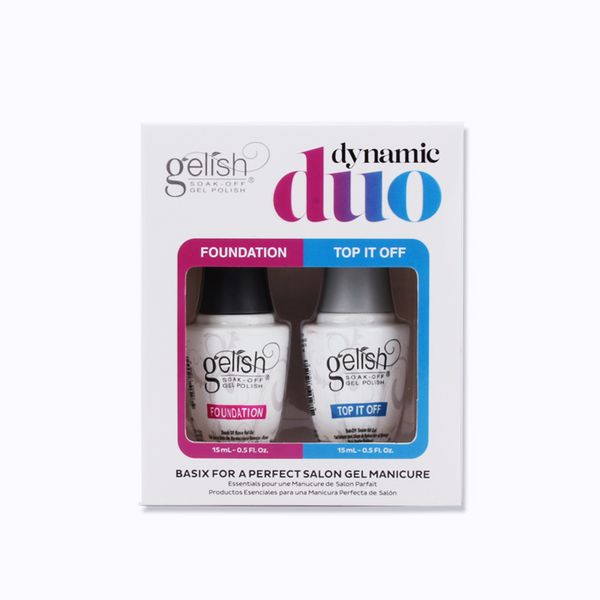 

gelish новая бутылка УФ-гель лак для ногтей базовый слой и верхний слой