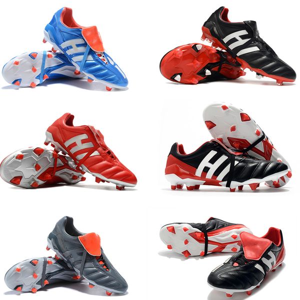 

latest color predator mania champagne fg soccer cleats mens football boots sports outdoor soccer shoes boot sneakers size 39-45