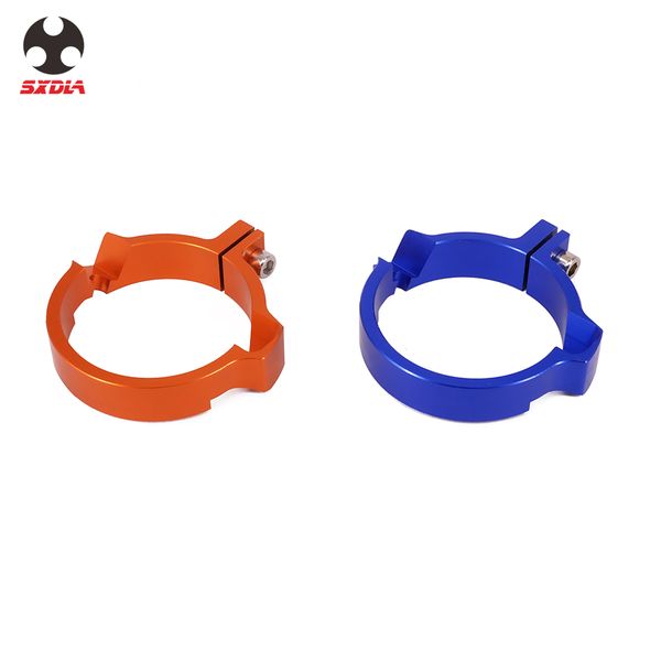 

cnc adaptation flange engine muffler exhaust outlet pipe clamp for husqvarna exc sx tc te 250 te tx300 2017 2018 te310i 2019
