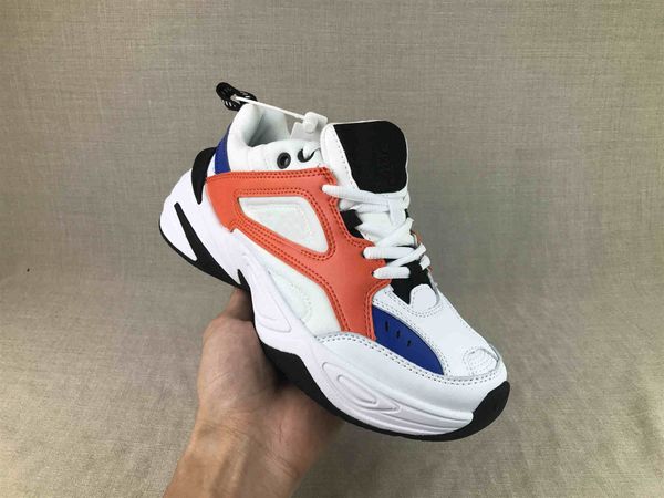 

wholesale m2k tekno old men sport running shoes for men women sneakers athletic trainers professional outdoor designer shoes ing, Black