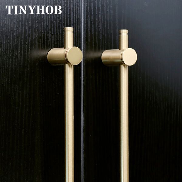 2019 European Style Long Gold Brass Cabinet Handles Wardrobe