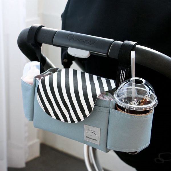 

new baby stroller cup holder for strollers accessories storage bag for wheelchair baby carriage pram bottle bag