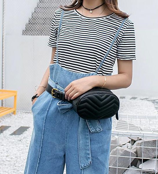 

with gift bag designer shoulder bag sup fanny pack fashion waist men black brown belt bag men messenger bags