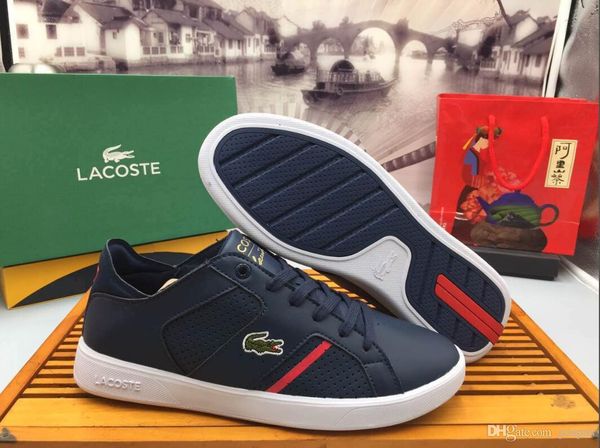

Lacoste Повседневная обувь зашнуровать дизайнер комфорт довольно мужчины кроссовки