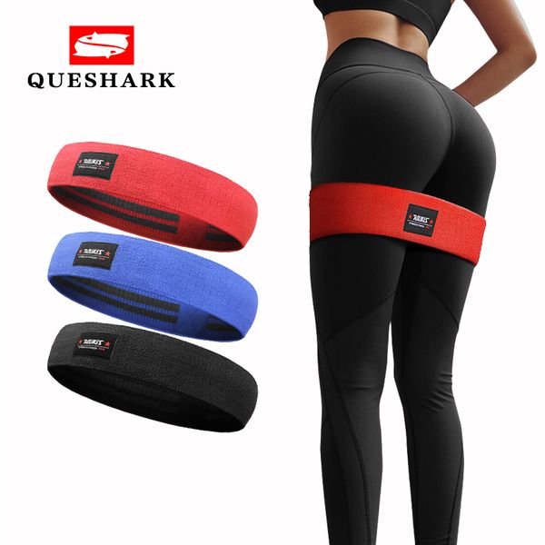 

women hip circle resistance bands workout trainning exercise for legs thigh glute butt squat non-slip resistance loop