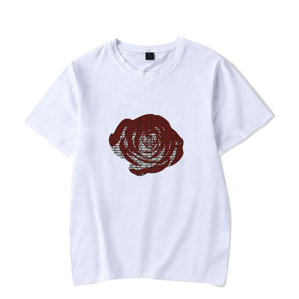 

mens juice wrld tshirts fashion loose plus size printed tee designer couples pullover, White;black