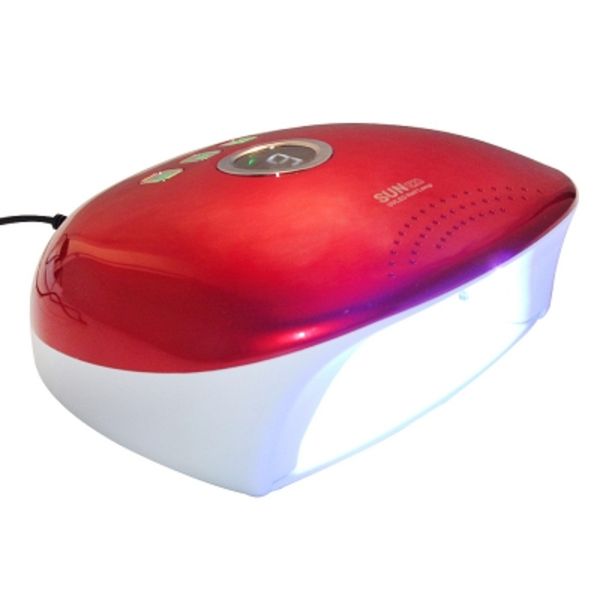 

sun x20 48w 2 in 1 uv led nail lamp nail dryer gel polish curing light with bottom 30s/60s/90s timer lcd digital display