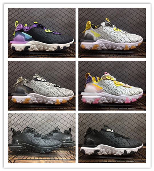 

new react d ms x running shoes for men women light bone triple black bred hyper pink mens trainers sports sneakers runner 36-45
