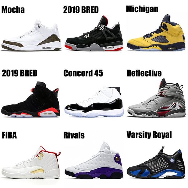 

men women basketball shoes 11s concord bred 4s 6s fiba 12s cap and gown 13s michigan trophy room 5s mens trainers sports sneakers
