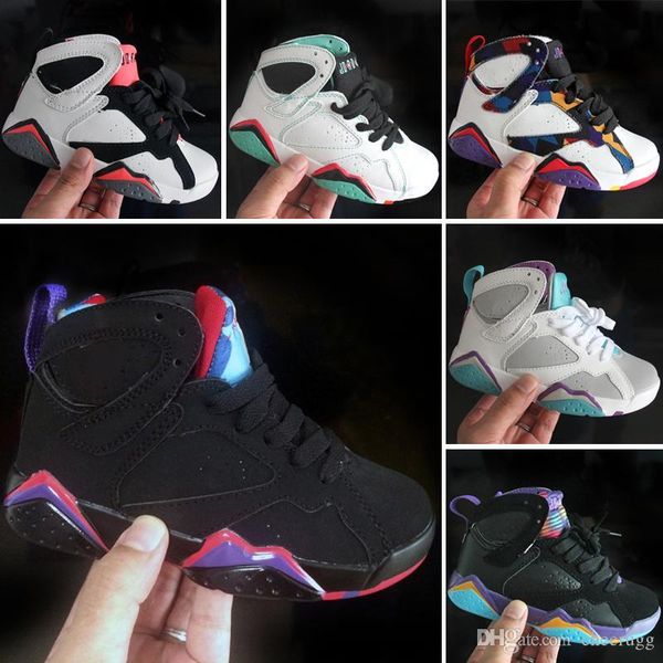 

новй малик девока 7s новоѬожденн бакебол обђви дл деей бел еѬного зо, Black