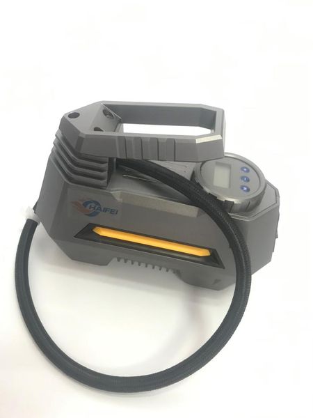 

car air compressor high power digital display wireless air pump with led , used for car tires balls inflatables