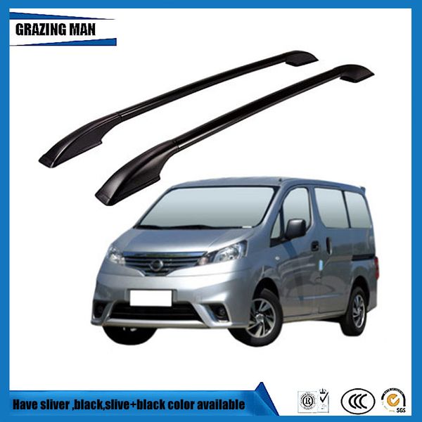 

for nv200 roof racks bars side rail luggage bar travel storage luggage roof rail aluminum alloy
