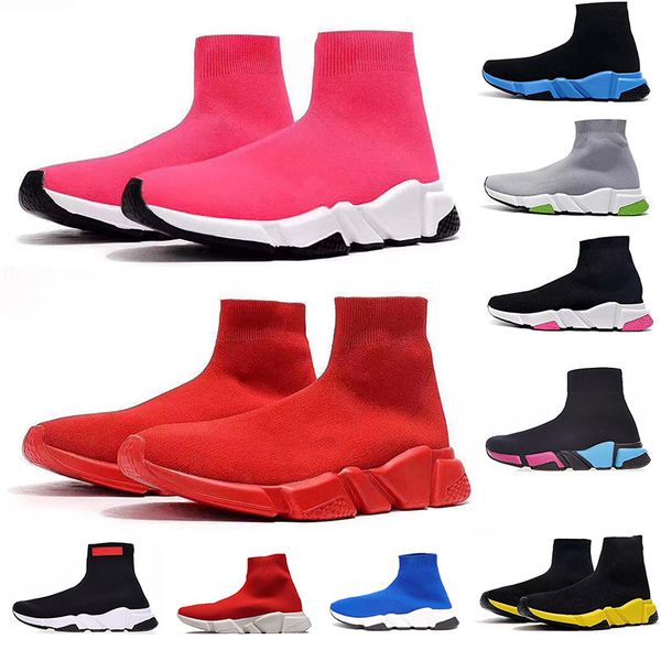 

speed trainer fashion paris sports shoes runner red pink vintage black triple white mens womens trainers utility run designer socks boots