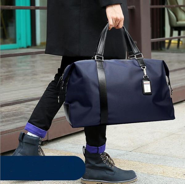 

men handbag outdoor light and comfortable exercise fitness bag waterproof wear-resistant oxford cloth men travel bag casual messenger bag