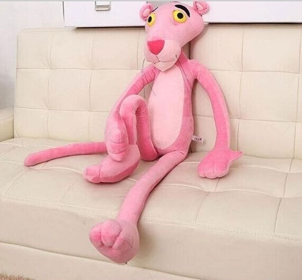

cute 60cm pink panther stuffed animals lovely pink panther plush toys y200623