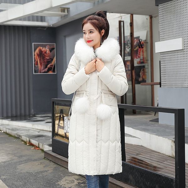 

горячие женщины зима 2019 пальто куртка новый корейский женский пиджак мода женский пуховик мягкий тонкий casaco feminino, Tan;black