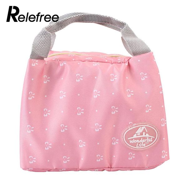 

portable handle insulated thermal cooler picnic lunch picnic bag container