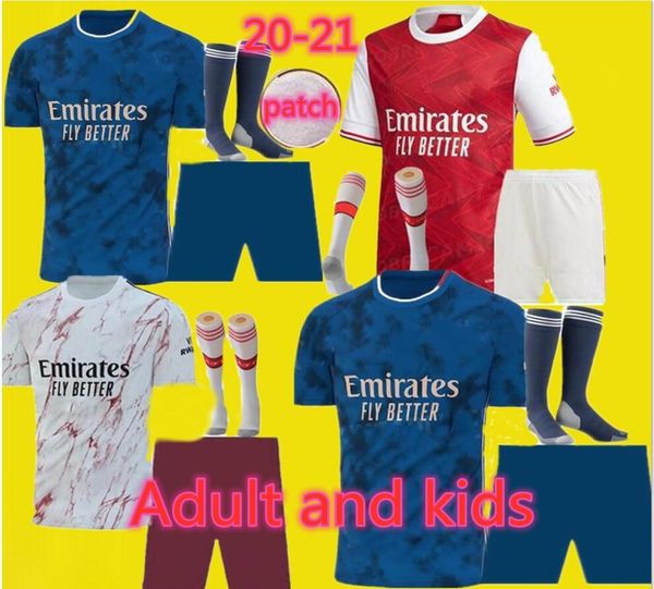 

and kids uniforms 2020 2021 football kits arsen soccer jersey 20 21 tierney henry guendouzi football shirt soccer, Black;yellow