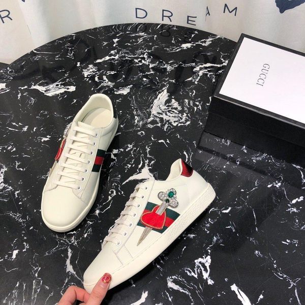 

size 35-45, with original box, r luxury casual sports men's shoes, fashionable ace sneakers, comfortable and breathable,cc