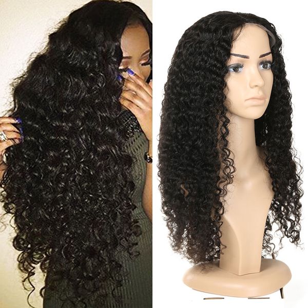 

13x4 lace front human hair wigs pre plucked with baby hair jerry curly brazilian remy hair lace front bob wigs 8"-26, Black;brown