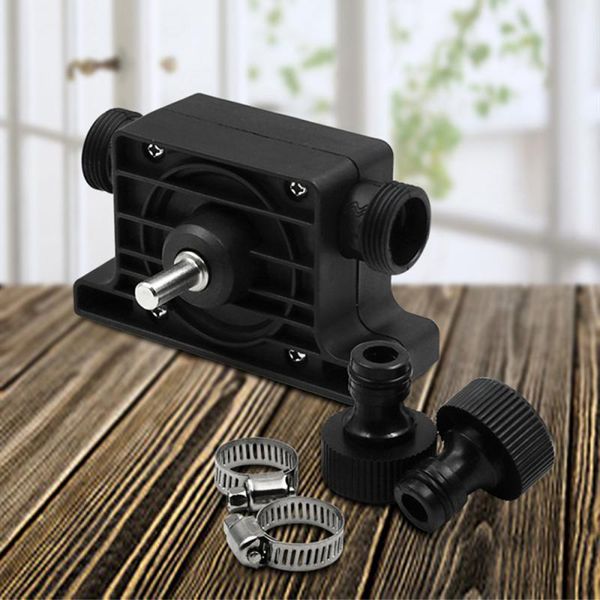 

electric drill pump self priming transfer pumps oil fluid water pump portable round shank heavy duty self-priming hand