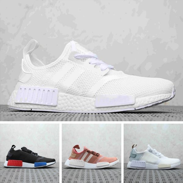 

2019 human race nmd running shoes pharrell williams hu trail oreo nobel ink black nerd designer sneakers men women sport shoes outdoor