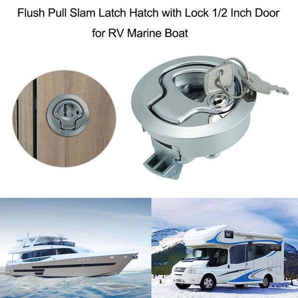 Stainless Steel Rv Yacht 2 Inch Door Cabinet Door Pull Lock Home