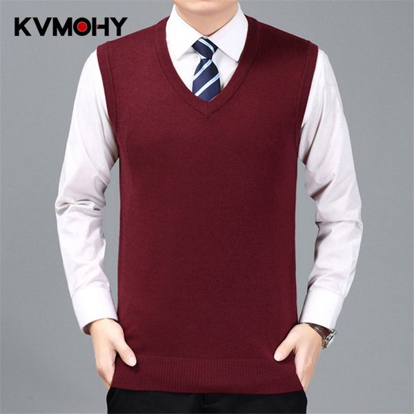 

sweater men pullover cashmere jumper classic sleeveless sweaters vest mens pull homme male pattern cashmere sweater vest, Black;white