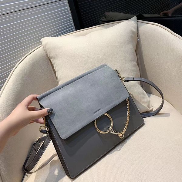 

classic designer shoulder bags women real leather chain crossbody bag handbags circle purse female