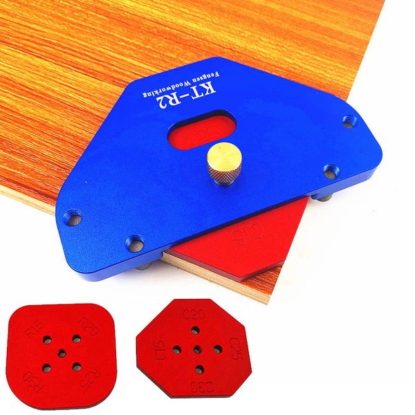 

woodworking bevel r round arc positioning template semicircle quick positioning template for trimming machine engraving machine