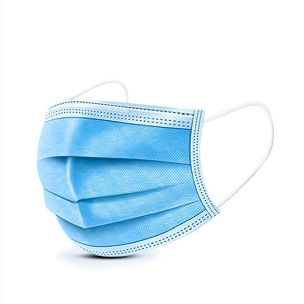 

disposable mask non woven face masks 3 layer anti-dust waterproof mask ply respirator soft breathable mouth safety masks 50pcs/lot