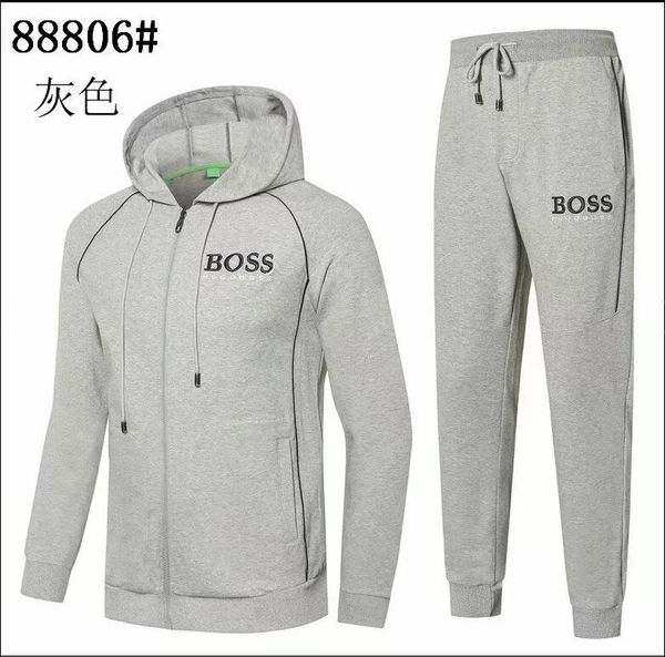 

мода мужских спортивных дизайнеры мужских бегового балахон толстовки весной и осенью случайно унисекс бренд спортивной одежды костюмы свобод, Gray