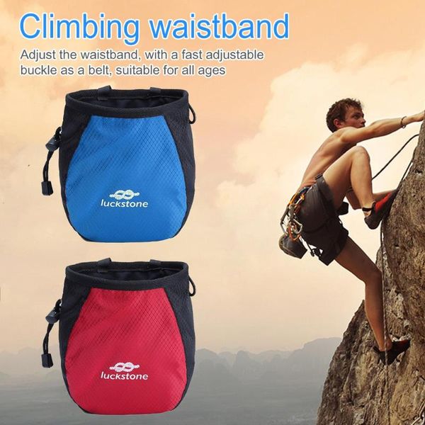 

waterproof outdoor rock climbing waist bags magnesium storage pouch