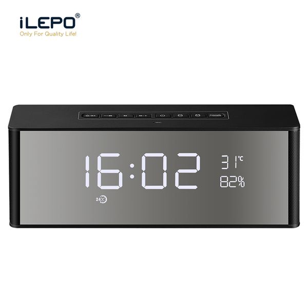 

lp-06 мини-динамик bluetooth с двойным динамиком светодиодный экран беспроводные сабвуферы поддержка функции сигнализации громкая связь звук