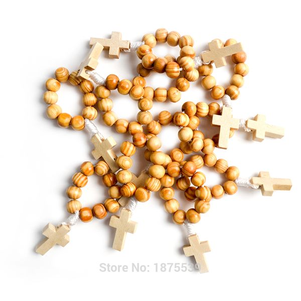 

fashion finger rosary chinnese wood rosary ring white line cord small finger ring, Golden;silver