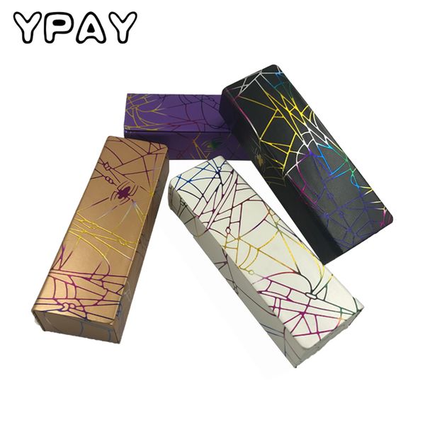 

new 1pcs/bag 4colors fashion creative handmade magnet high-grade color strip handmade box plate frame glasses case 4378, Silver