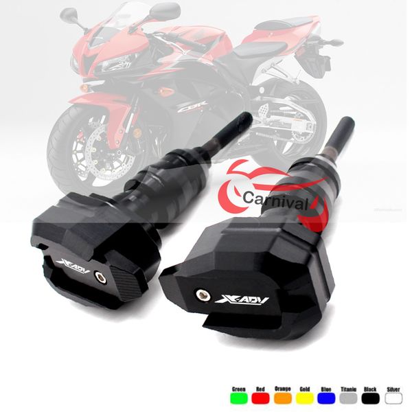 

motorcycle engine protection sliders cover forhonda xadv x- 750 2017-2018 cnc frame sliders crash falling protector guard