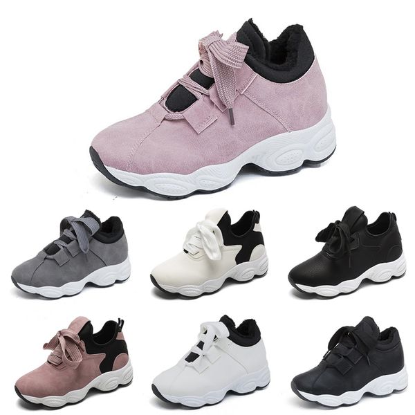

non-brand running shoes for women white black pink grey suede fashion breathable sports sneakers 36-40 style 15